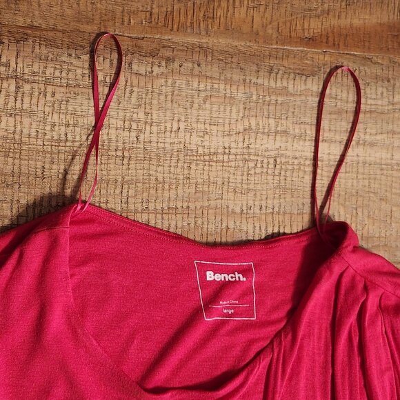 Bench Pink Women's Long sleeve Blouse Size Large - Picture 13 of 13